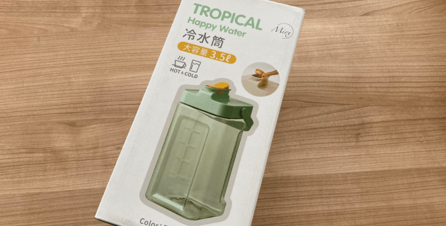 Mirx麦茶ポットの外箱