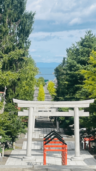 住吉神社の参道