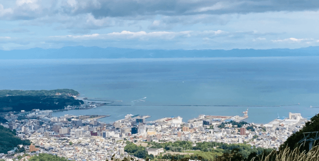 天狗山からの景色