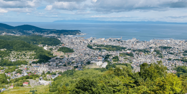 TENGUUテラスからの景色