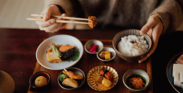 ご飯とおかず