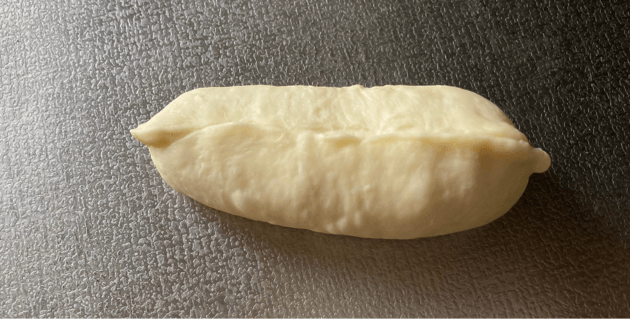 綴じ目をしっかりと閉じた生地
