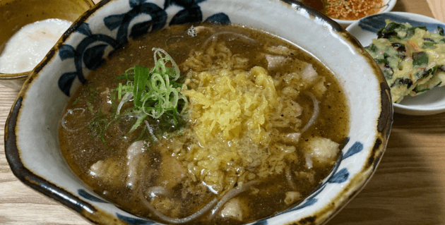 鶏そば入りたこ唐草豪快丼