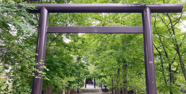 錦山天満宮の参道